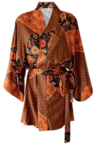 The Eva Mini Kimono in Cinnamon