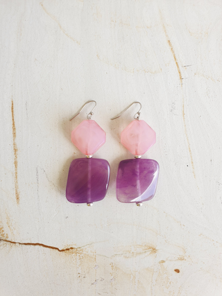 Birdie Purple Rain Earrings