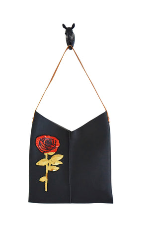 Kesa + Konc Vegan Leather Talin Rose Tote Bag