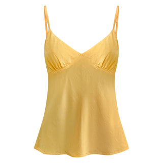 “Endless Love” Cardamon Yellow Cami Slip Top
