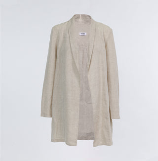 Linen Ivory Jacket - Mila Cardi Blazer