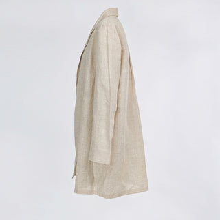 Linen Ivory Jacket - Mila Cardi Blazer