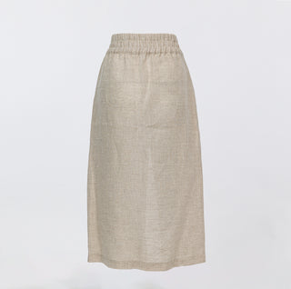 Mila High Waisted Linen Skirt