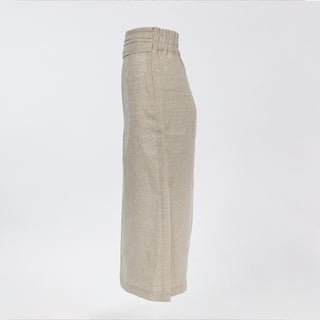 Mila High Waisted Linen Skirt