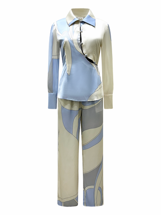 "Grace" Retro Pants Suit