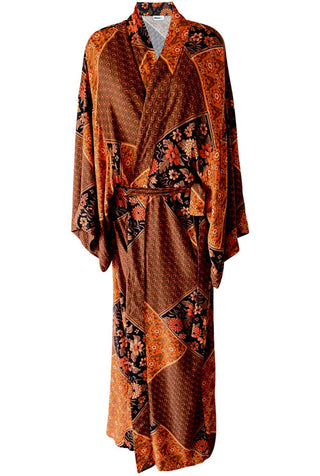 The Gisele Maxi Kimono in Cinnamon