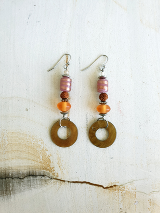 Freya Salted Caramel Earrings