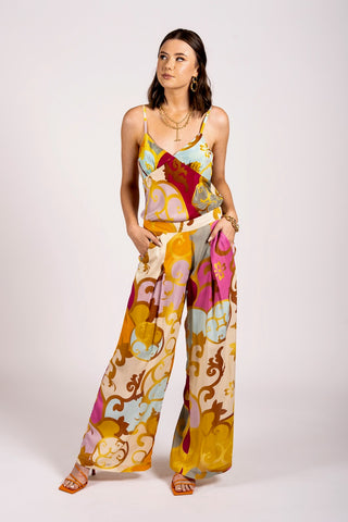 Why Mary "Desire" branded print culottes
