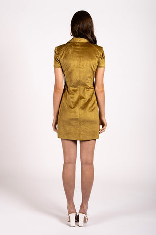 Why Mary "Golden Glow" Gold Coat/Dress