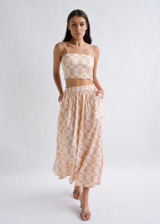 Why Mary Culotte Pants with floral print "Calm the Soul"