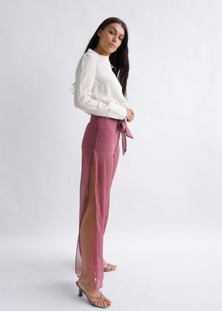 Why Mary Culotte pants shot chiffon "Alkira"