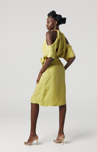 Why Mary "Citrus Crush" Wrap Skirt